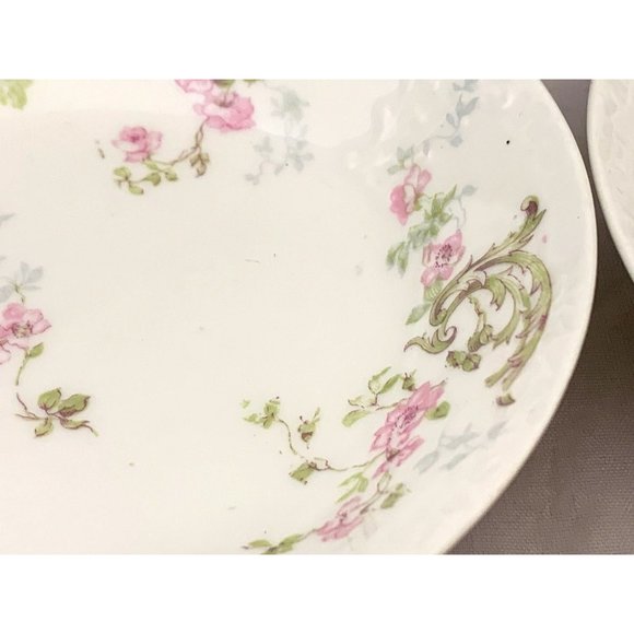 Theodore Haviland Limoges Pair Dessert Bowls 1903 Backstamp 118a France - 5" - Picture 6 of 9